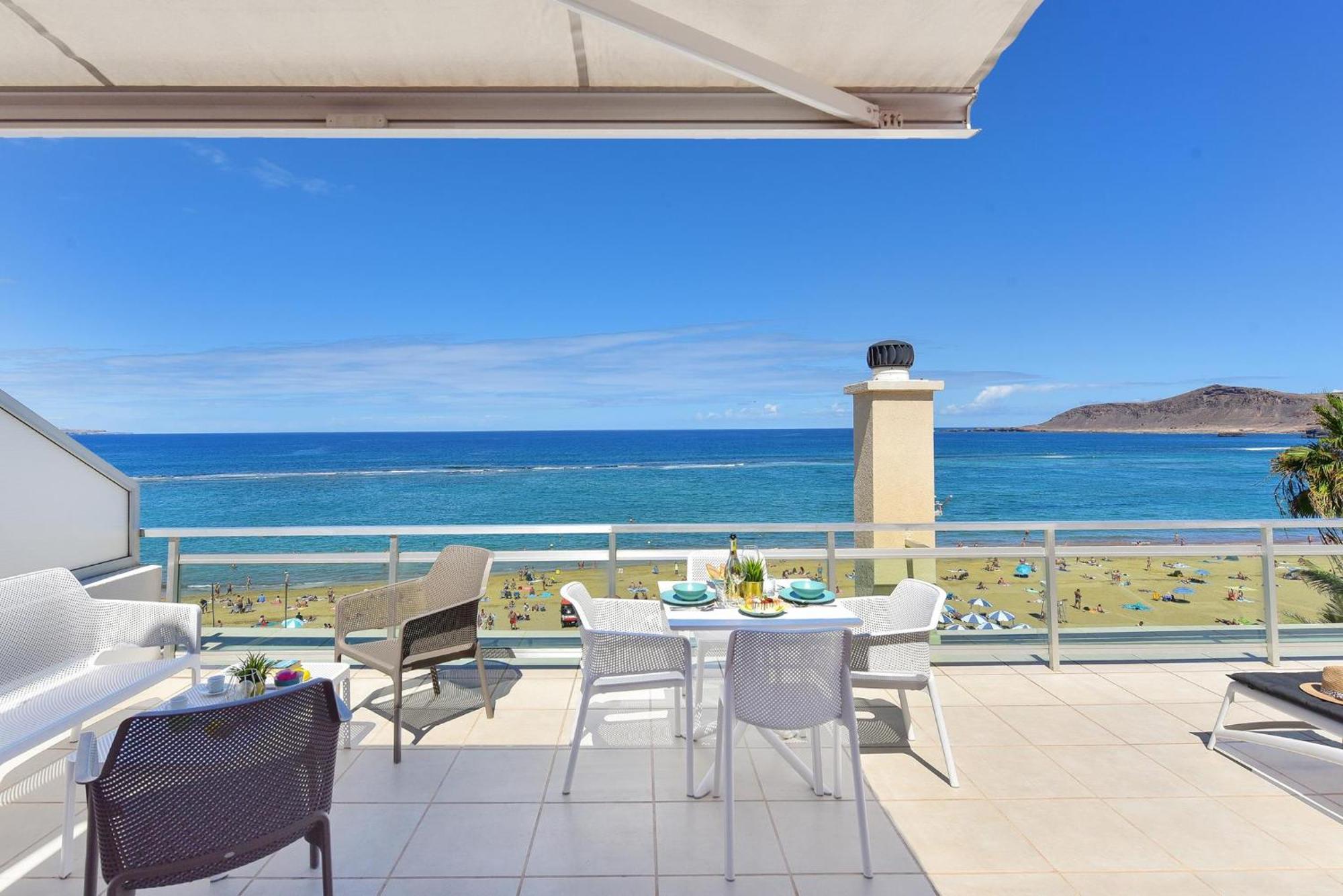 Apartment Over The Sea Las Canteras Mc Las Palmas de Gran Canaria Extérieur photo